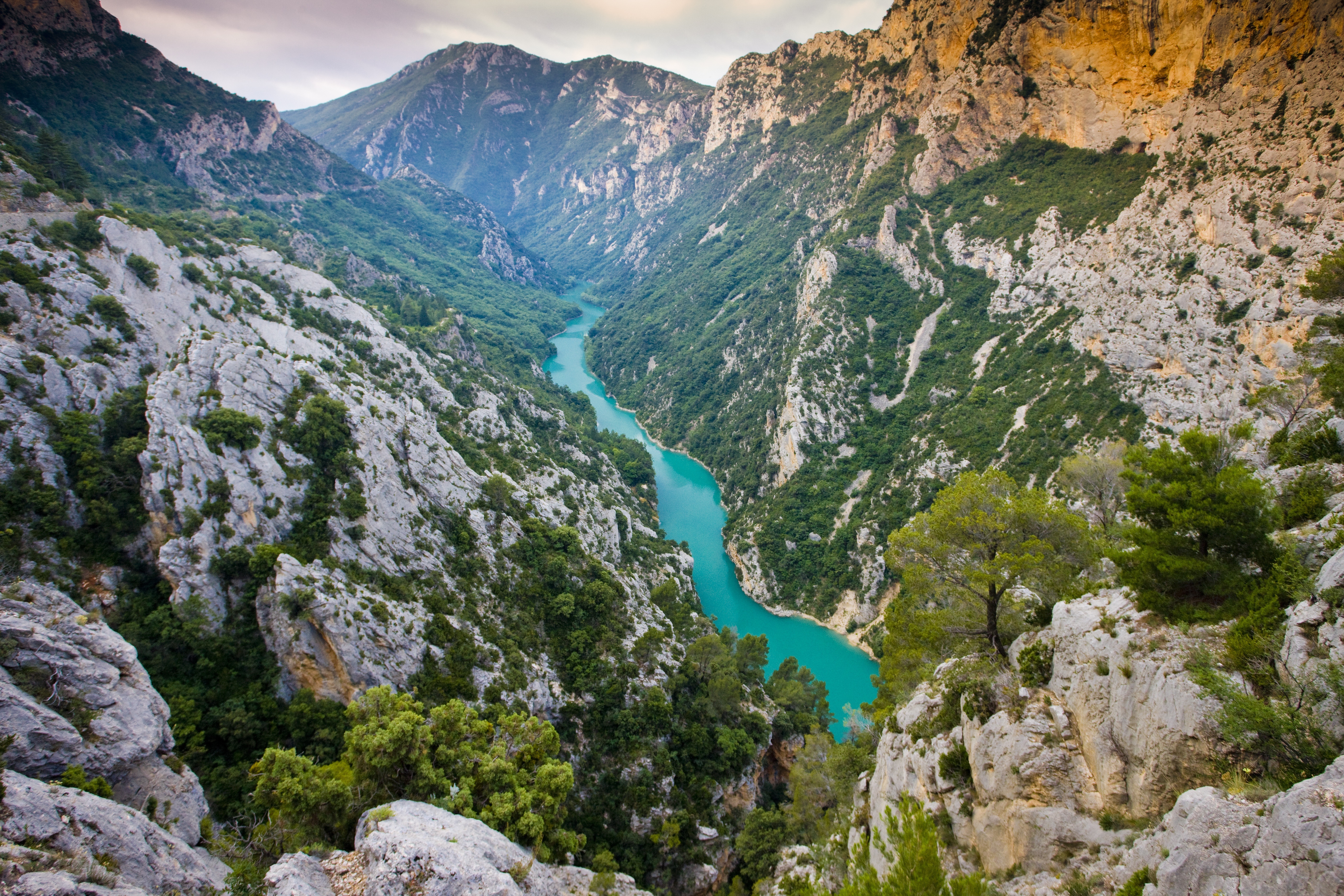 Les gorges du Verdon vues du ciel !